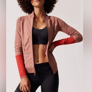 Run Ultra Jacket in Burnt Rose adidas by Stella McCartney Color: Burnt Rose Sz M